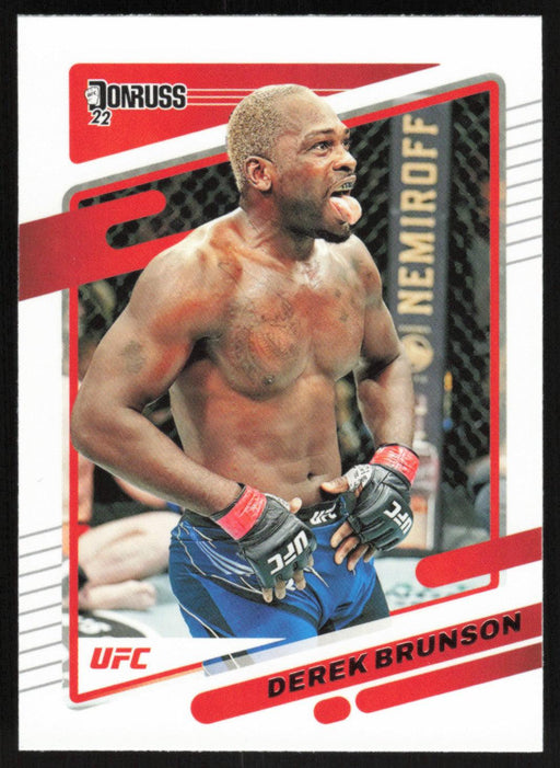 Derek Brunson 2022 Panini Donruss UFC Base # 77 Middleweight - Collectible Craze America