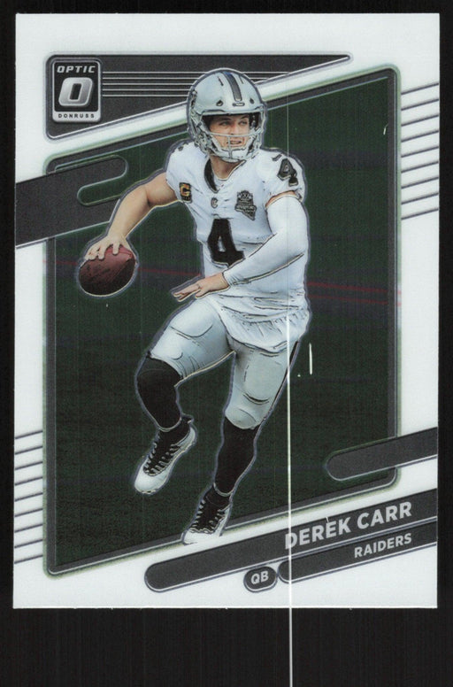 Derek Carr 2021 Donruss Optic # 41 Las Vegas Raiders - Collectible Craze America