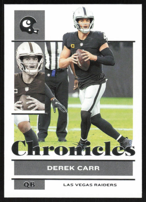 Derek Carr 2021 Panini Chronicles # 62 Las Vegas Raiders Base - Collectible Craze America