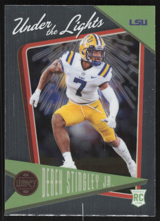 Derek Stingley Jr. 2022 Panini Legacy Under the Lights # UL-19 RC Houston Texans - Collectible Craze America