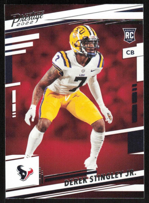 Derek Stingley Jr. 2022 Panini Prestige # 324 RC Houston Texans - Collectible Craze America