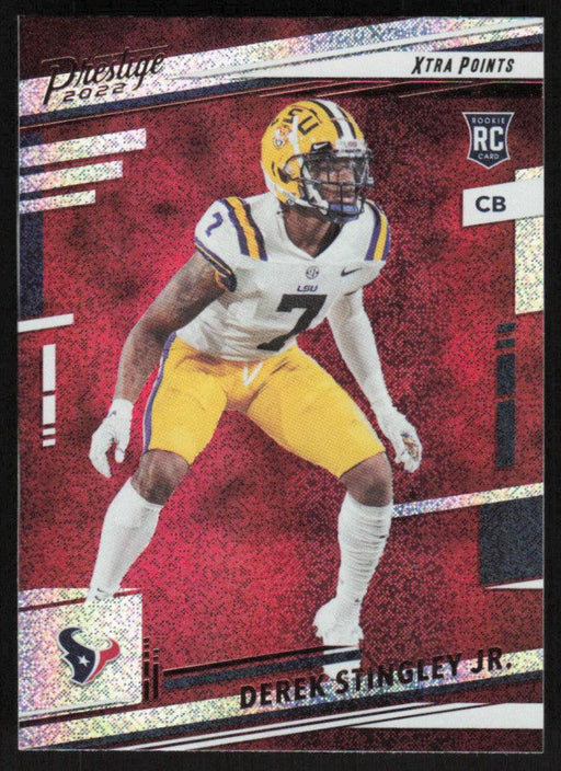 Derek Stingley Jr. 2022 Panini Prestige Xtra Points # 324 RC Galaxy Houston Texans - Collectible Craze America