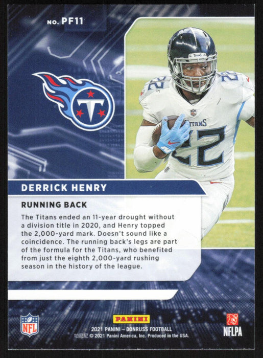 Derrick Henry 2021 Donruss Power Formulas # PF11 Tennessee Titans - Collectible Craze America