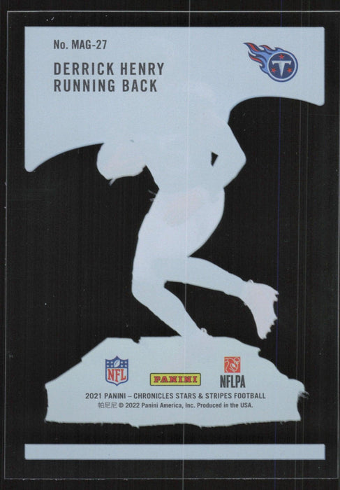 Derrick Henry 2021 Panini Chronicles Magnitude # MAG-27 Tennessee Titans - Collectible Craze America