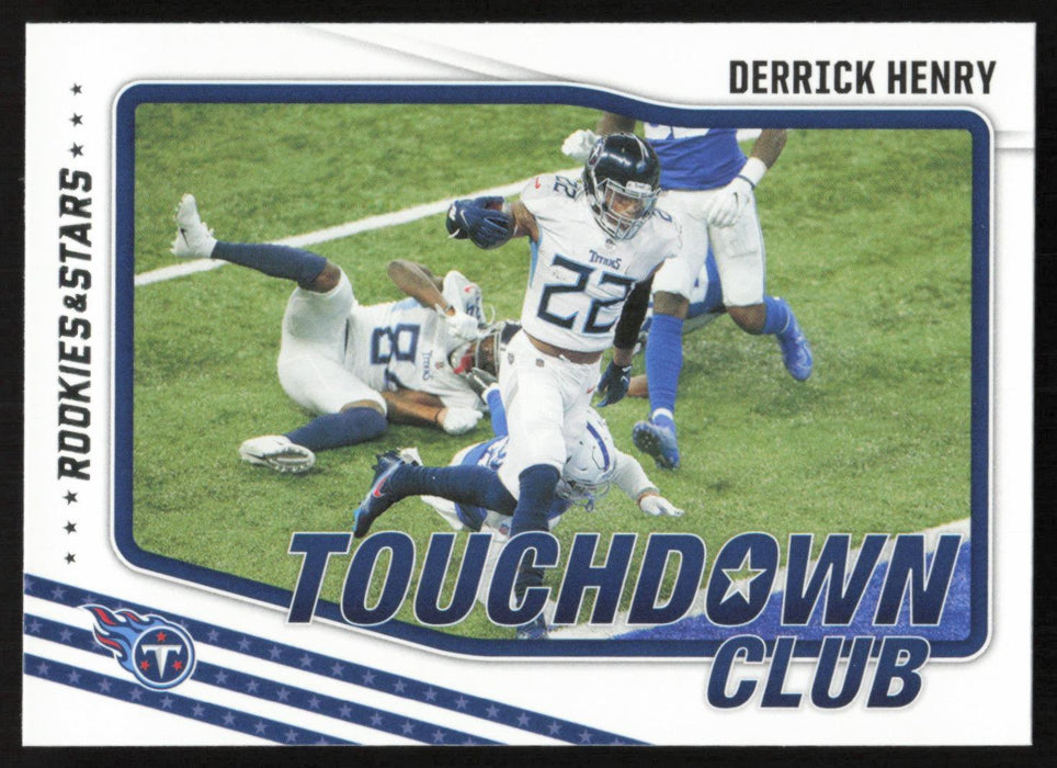 Derrick Henry 2021 Panini Rookie & Stars # TDC-3 Touchdown Club Tennessee Titans - Collectible Craze America