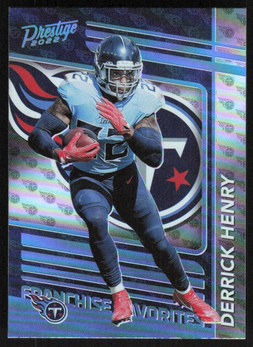 Derrick Henry 2022 Panini Prestige Franchise Favorites # FF-7 Insert Tennessee Titans - Collectible Craze America