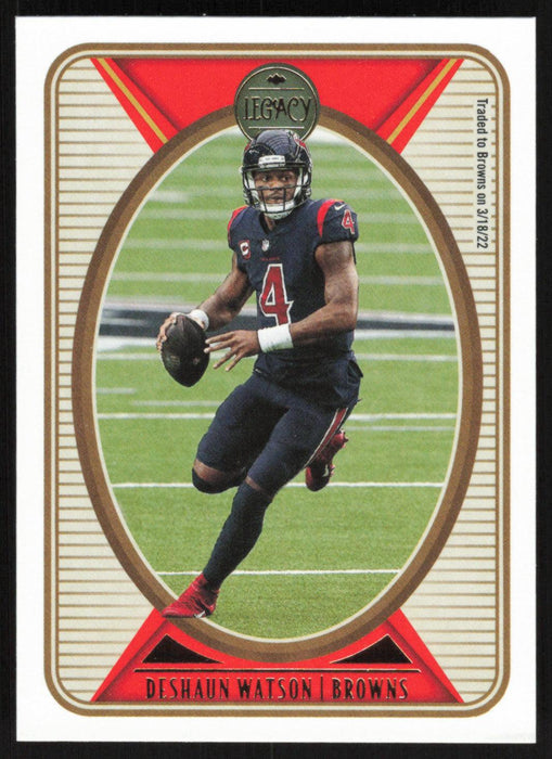 Deshaun Watson 2022 Panini Legacy Football Base # 56 Cleveland Browns - Collectible Craze America