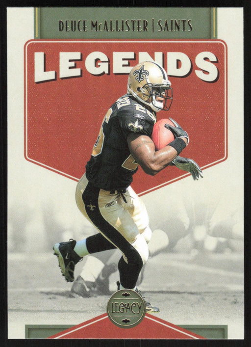 Deuce Mcallister 2022 Panini Legacy Legends # 137 New Orleans Saints Base - Collectible Craze America