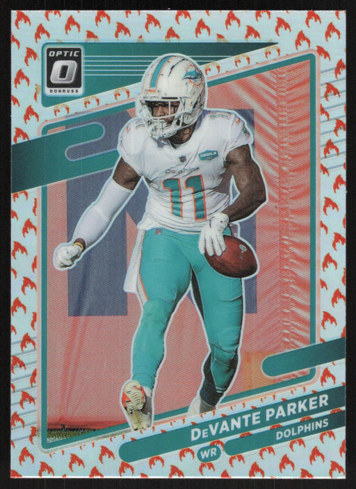 DeVante Parker 2021 Donruss Optic # 57 Fire Miami Dolphins - Collectible Craze America