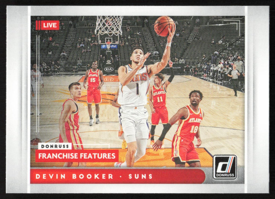 Devin Booker 2021 Donruss Franchise Features # 29 Phoenix Suns - Collectible Craze America