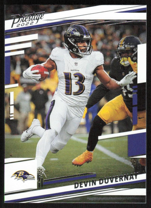 Devin Duvernay 2022 Panini Prestige # 25 Baltimore Ravens - Collectible Craze America