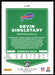 Devin Singletary 2021 Donruss Optic # 54 Buffalo Bills - Collectible Craze America