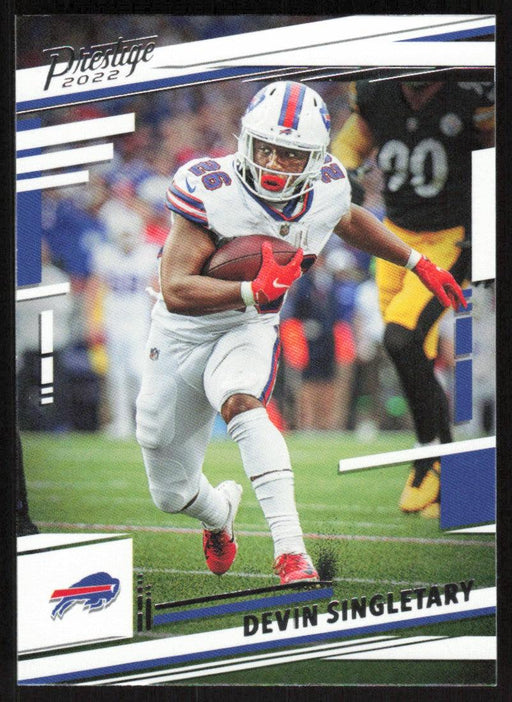 Devin Singletary 2022 Panini Prestige # 30 Buffalo Bills - Collectible Craze America