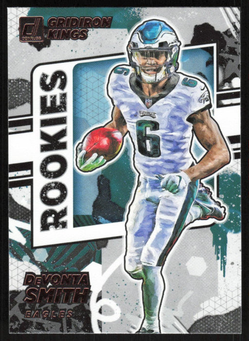 DeVonta Smith 2021 Donruss Gridiron Kings Rookies # RGK-DVS RC Alabama Crimson Tide - Collectible Craze America