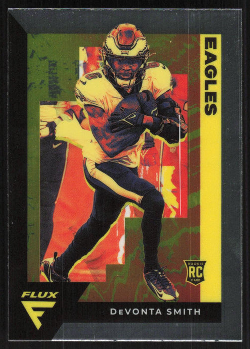 DeVonta Smith 2021 Panini Chronicles Flux Rookies # FX-11 RC Philadelphia Eagles - Collectible Craze America