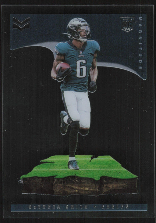 DeVonta Smith 2021 Panini Chronicles Magnitude # MAG-07 RC Philadelphia Eagles - Collectible Craze America