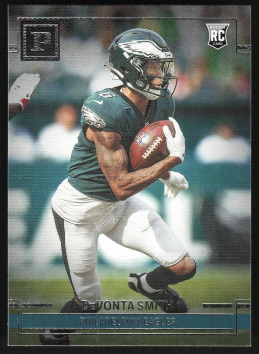 DeVonta Smith 2021 Panini Chronicles Panini # PA-25 RC Philadelphia Eagles - Collectible Craze America