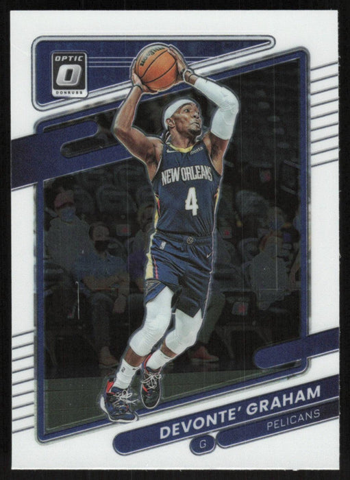 Devonte Graham 2021 Panini Donruss Optic # 120 New Orleans Pelicans Base - Collectible Craze America