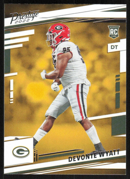 Devonte Wyatt 2022 Panini Prestige # 355 RC Green Bay Packers - Collectible Craze America