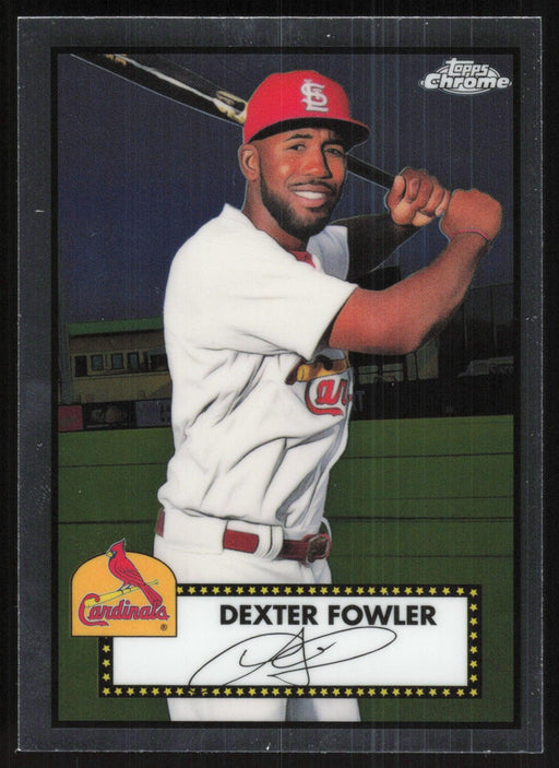 Dexter Fowler 2021 Topps Chrome Platinum Anniversary # 395 St. Louis Cardinals - Collectible Craze America