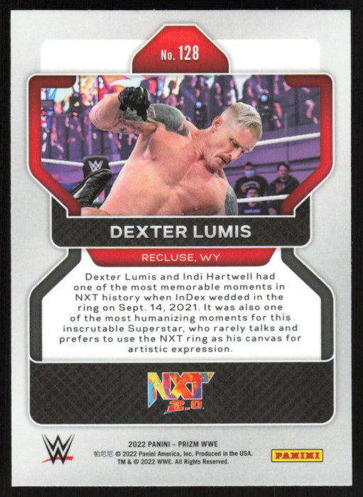 Dexter Lumis 2022 Panini Prizm WWE # 128 Base NXT 2.0 - Collectible Craze America