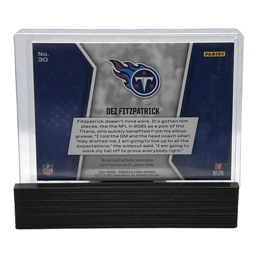 Dez Fitzpatrick 2021 Panini Rookies & Stars # 30 RC Year 1 Patch Card Tenessee Titans - Collectible Craze America