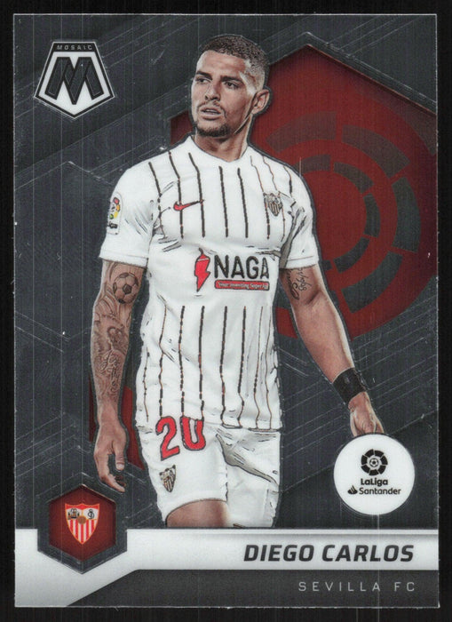 Diego Carlos 2021 Panini Mosaic La Liga # 182 Sevilla FC Base - Collectible Craze America