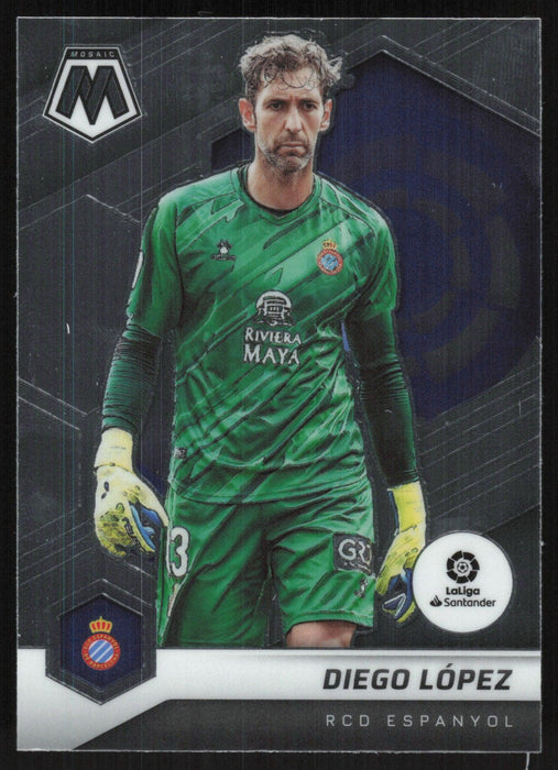 Diego Lopez 2021 Panini Mosaic La Liga # 164 RCD Espanyol Base - Collectible Craze America