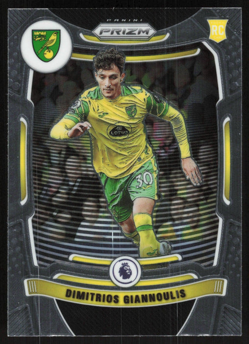 Dimitris Giannoulis 2021 Panini Prizm Premier League # 172 RC Norwich City - Collectible Craze America