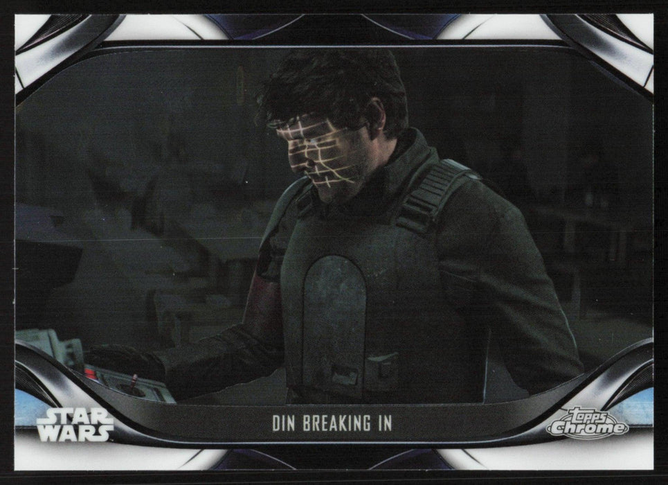 Din Breaking in 2022 Topps Chrome Star Wars Mandalorian # S2-41 - Collectible Craze America