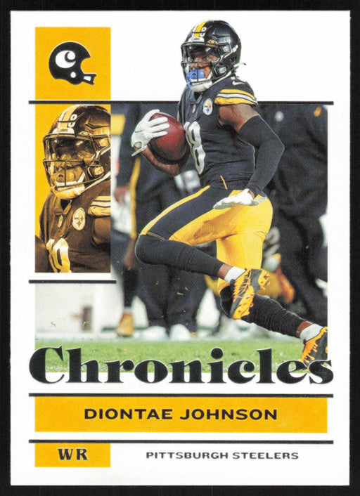 Diontae Johnson 2021 Panini Chronicles # 93 Pittsburgh Steelers Base - Collectible Craze America