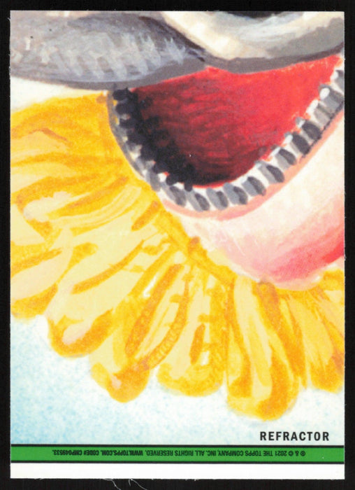 Distortin' MORTON 2021 Topps Chrome Garbage Pail Kids Original Series 4 # 157B Refractor - Collectible Craze America