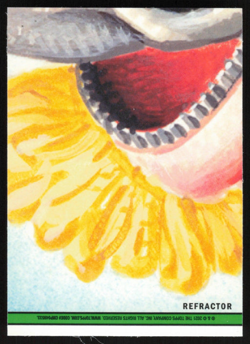 Distortin' MORTON 2021 Topps Chrome Garbage Pail Kids Original Series 4 # 157B Refractor - Collectible Craze America