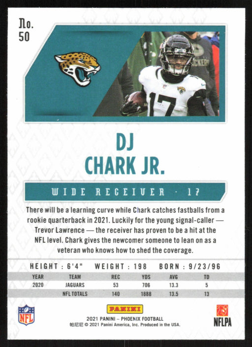 DJ Chark Jr. 2021 Panini Phoenix # 50 Jacksonville Jaguars Base - Collectible Craze America