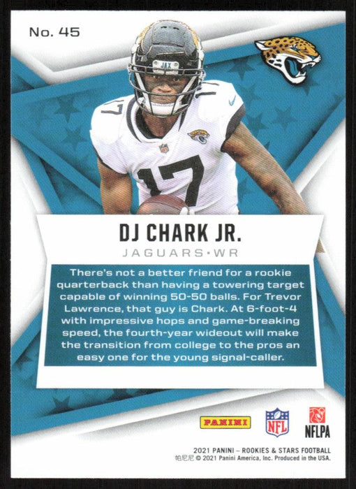 DJ Chark Jr. 2021 Panini Rookies & Stars # 45 Jacksonville Jaguars Base - Collectible Craze America