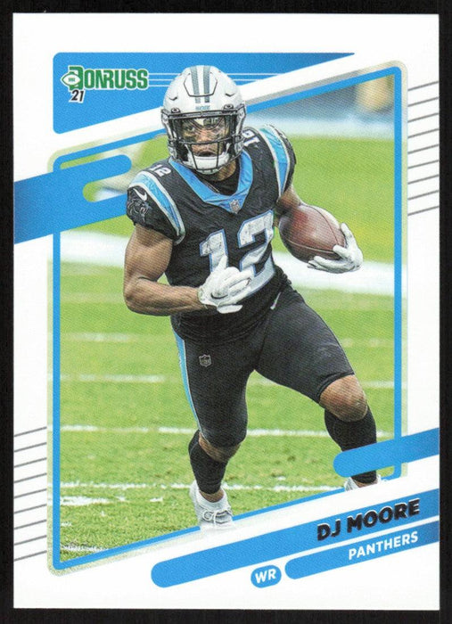 DJ Moore 2021 Donruss Football # 220 Carolina Panthers Base - Collectible Craze America