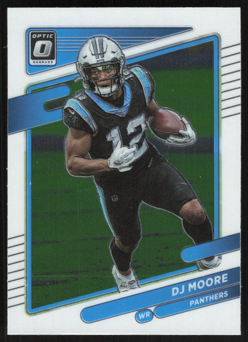 DJ Moore 2021 Donruss Optic # 157 Carolina Panthers - Collectible Craze America