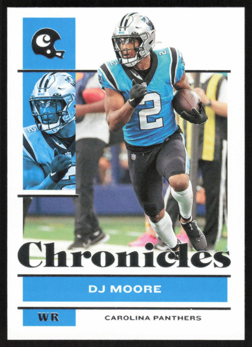 DJ Moore 2021 Panini Chronicles # 13 Carolina Panthers Base - Collectible Craze America