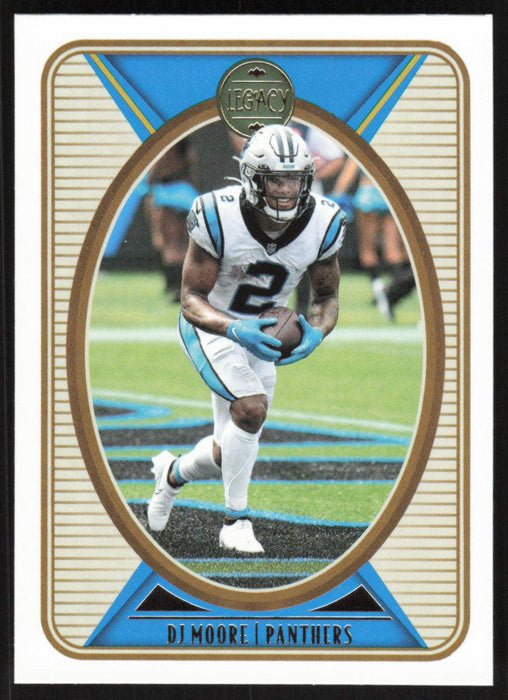 DJ Moore 2022 Panini Legacy Football Base # 13 Carolina Panthers - Collectible Craze America