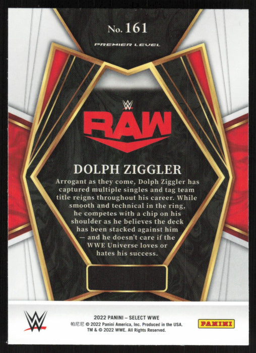 Dolph Ziggler 2022 Panini Select WWE # 161 Raw Premier Level Base - Collectible Craze America