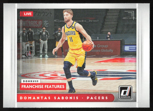 Domantas Sabonis 2021 Donruss Franchise Features # 26 Indiana Pacers - Collectible Craze America
