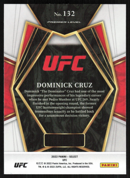 Dominick Cruz 2022 Panini Select UFC # 132 Premier - Collectible Craze America