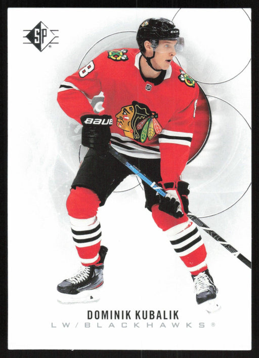 Dominik Kubalik 2020 SP Hockey # 75 Chicago Blackhawks - Collectible Craze America