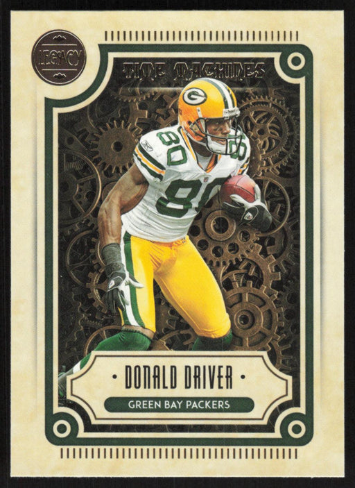 Donald Driver 2022 Panini Legacy Time Machines # TM-30 Green Bay Packers - Collectible Craze America