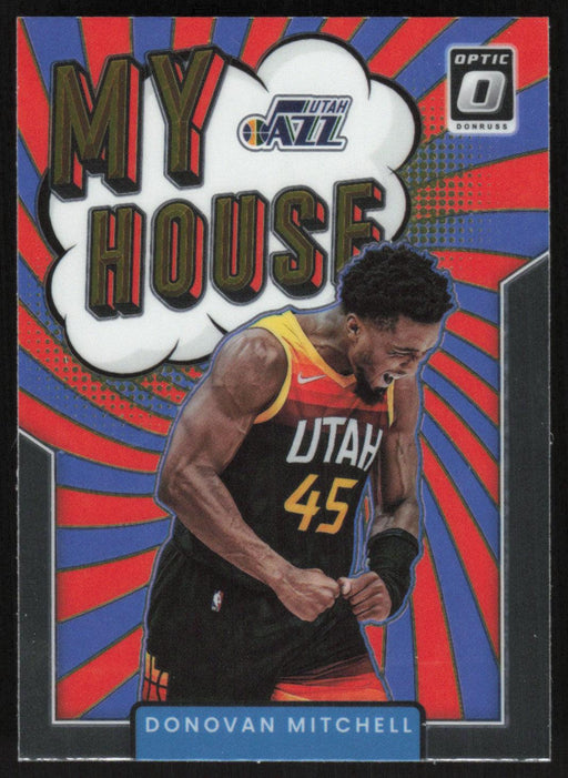 Donovan Mitchell 2021 Panini Donruss Optic # 2 My House Utah Jazz - Collectible Craze America