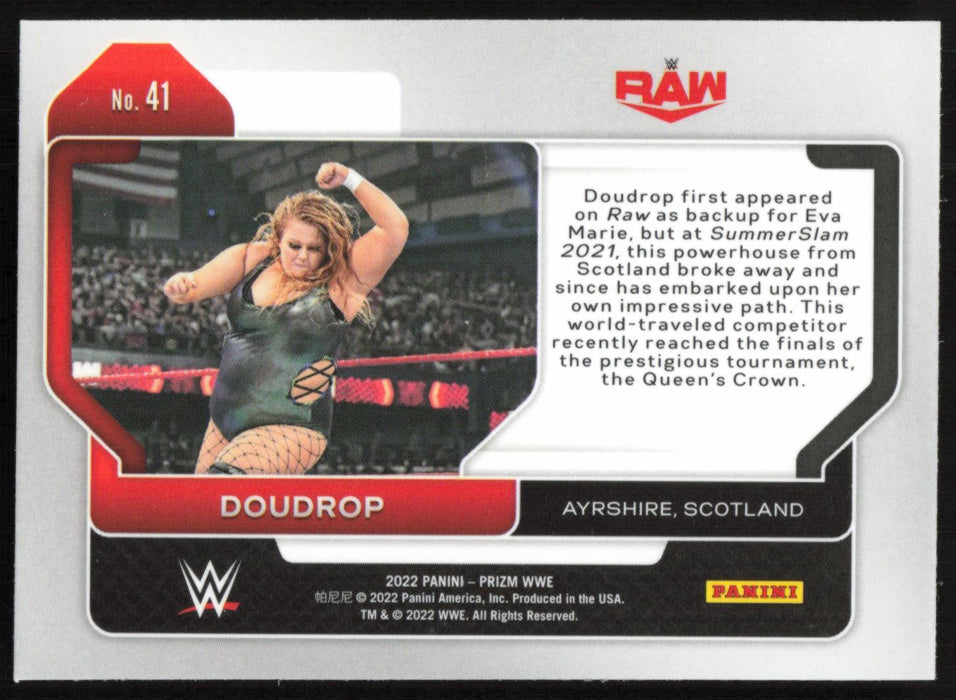 Doudrop 2022 Panini Prizm WWE # 41 Base Raw - Collectible Craze America