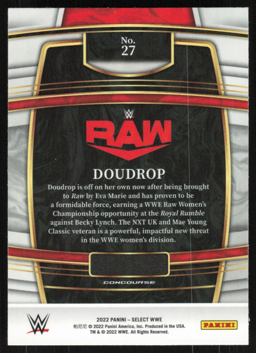 Doudrop 2022 Panini Select WWE # 27 Raw Concourse Base - Collectible Craze America