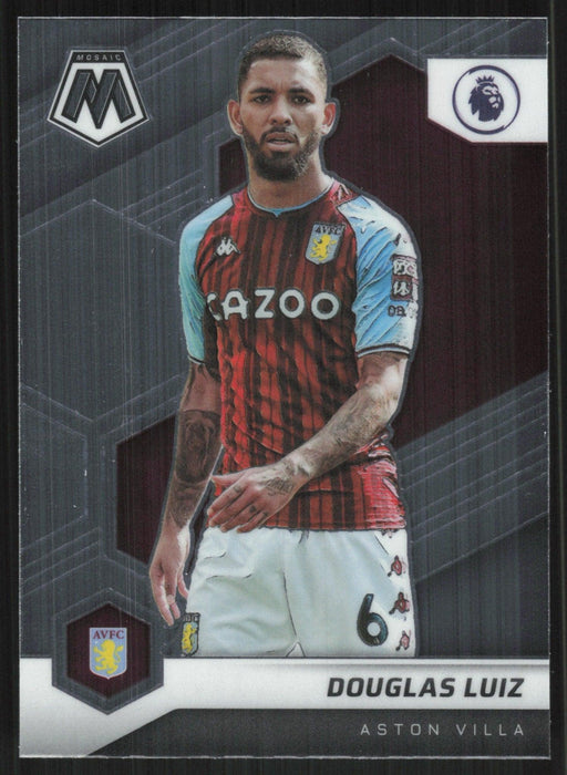 Douglas Luiz 2021 Panini Mosaic Premier League # 123 Aston Villa Base - Collectible Craze America