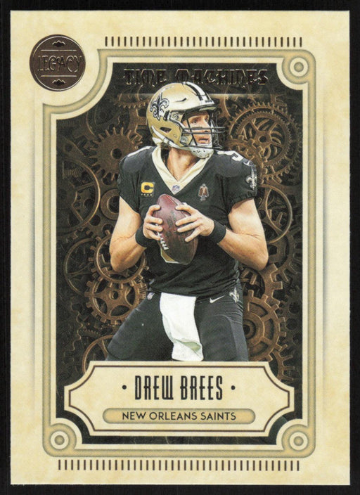 Drew Brees 2022 Panini Legacy Time Machines # TM-26 New Orleans Saints - Collectible Craze America