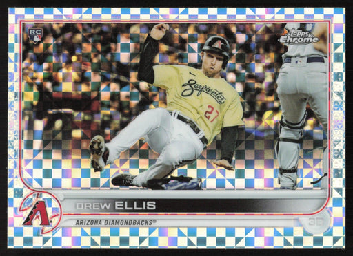 Drew Ellis 2022 Topps Chrome # 77 RC X-Fractor Arizona Diamondbacks - Collectible Craze America